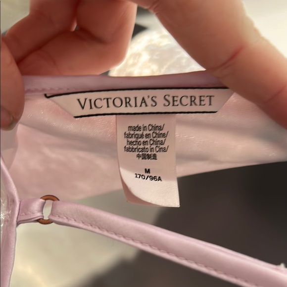 Victoria's Secret Pink Velvet Camisole Spaghetti Strap Top - Picture 4 of 6
